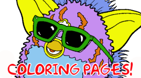 Furby Coloring Pages