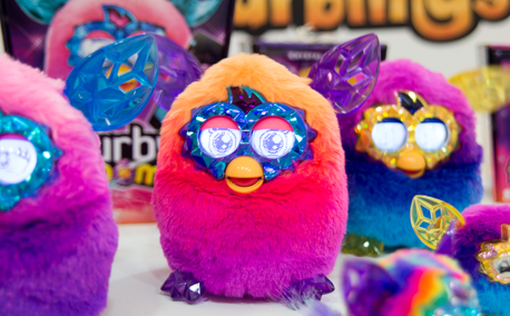 New Toy Furby Boom Crystal Series Pink blue Electronic Talking Pet Ages 6 